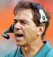 Dolphins Coach Nick Saban